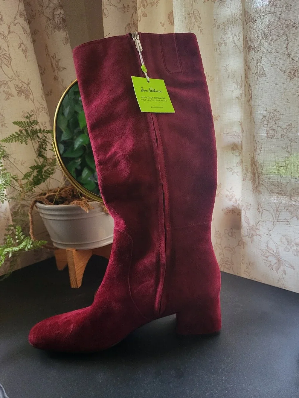 Sam Edelman rich burgundy